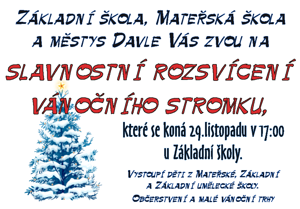 rozsveceni stromecku 2012