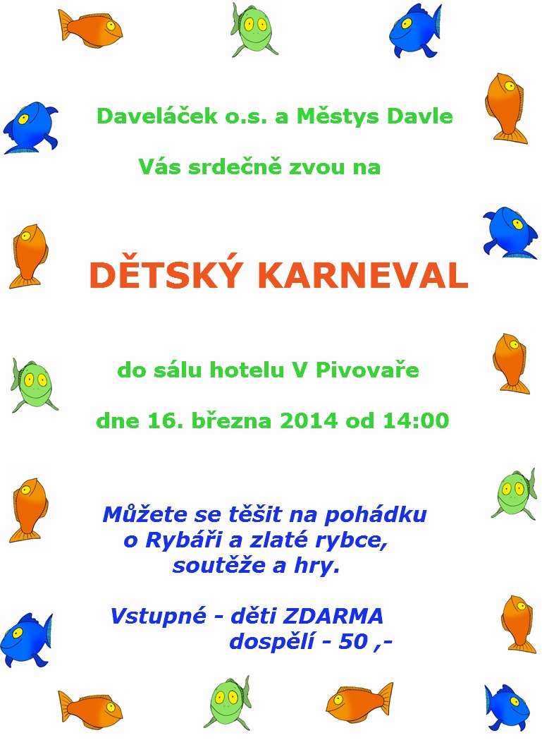 Dětský karneval 2014